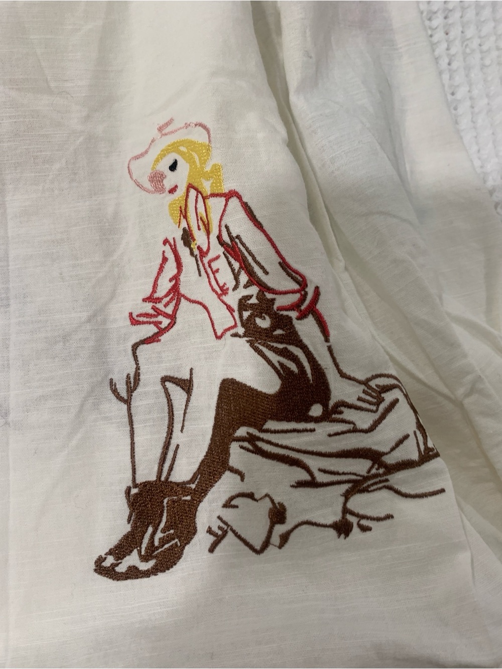 Cute cowgirl shirt by BLUE B - Picture 11 of 13